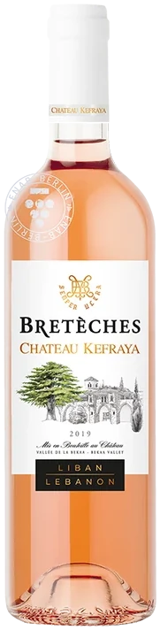 Bouteille Les Bretèches rosé, Château Kefraya