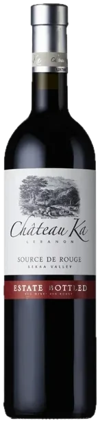 Bouteille Source de Rouge, Château Ka